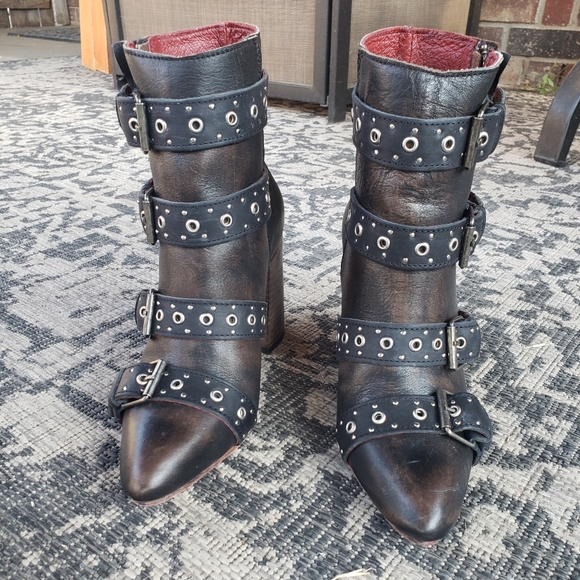 Freebird by Steven Joust boots distressed black - Picture 4 of 12